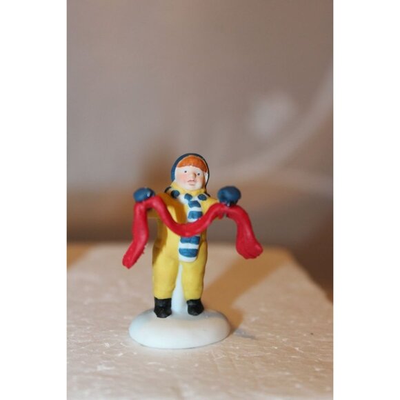 Dept 56 Christmas In the City - Playing in the Snow - Picture 2 of 8